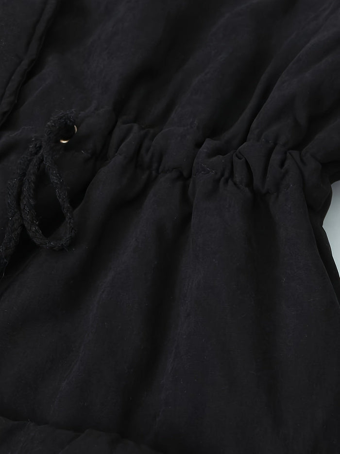 Parka femme doublée grand col fausse fourrure, vue 5 | La Trappeuse