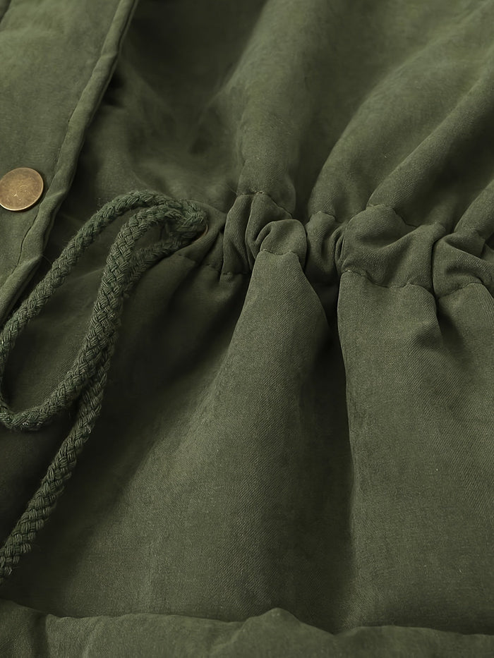 Parka femme doublée grand col fausse fourrure, vue 17 | La Trappeuse