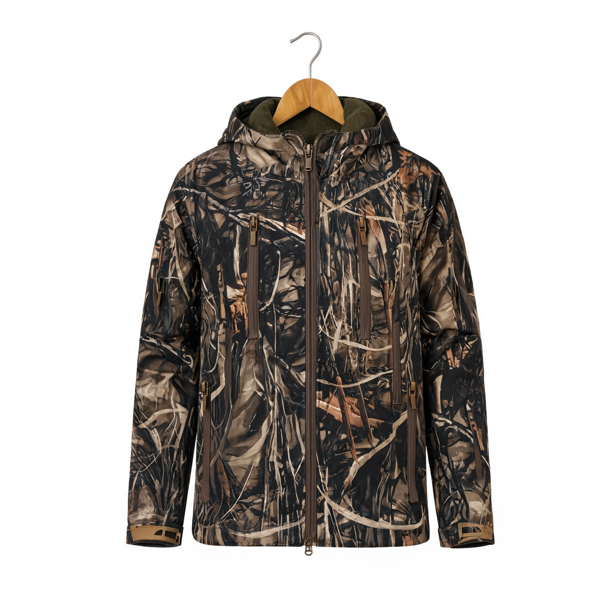 Parka militaire homme camouflage à capuche | Le Marais
