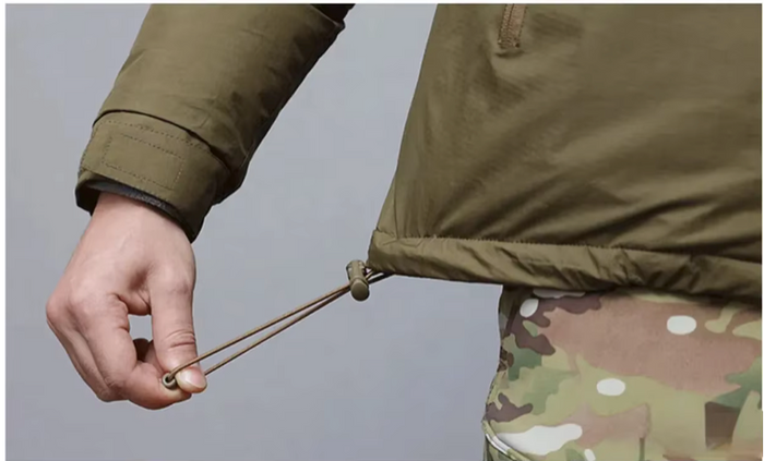 Parka pluie homme militaire capuche repliable | Le Sergent