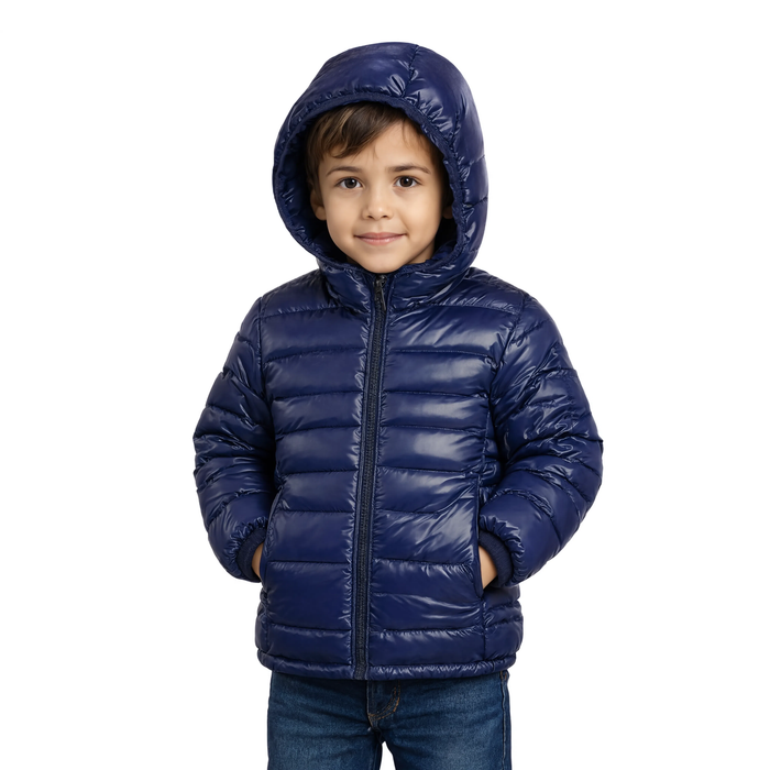 Parka doudoune enfant à capuche | Le Pingouin