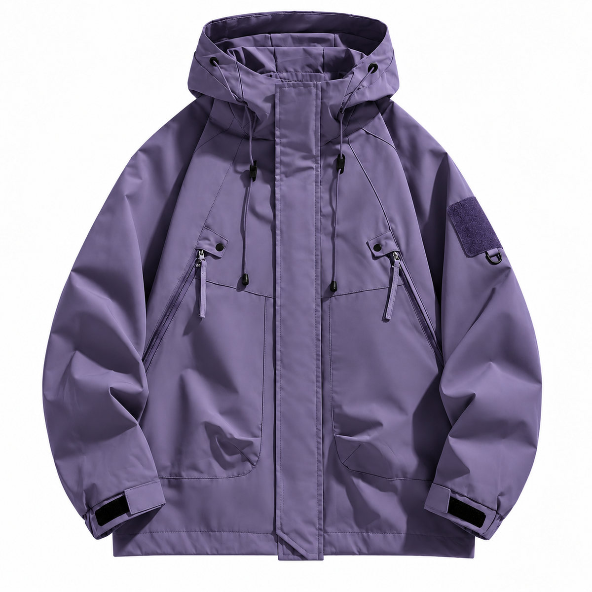 Parka hiver homme ample à capuche multipoches | Le Long-Courrier