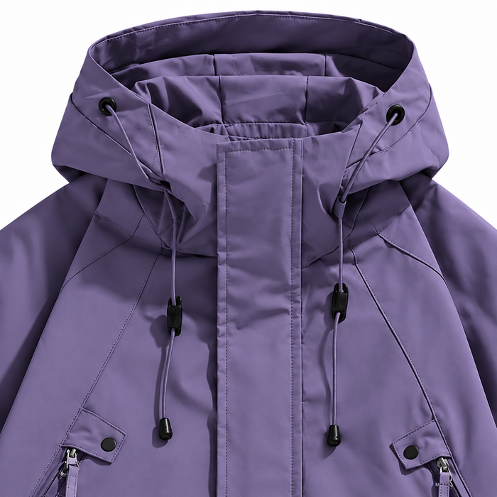 Parka hiver homme ample à capuche multipoches | Le Long-Courrier