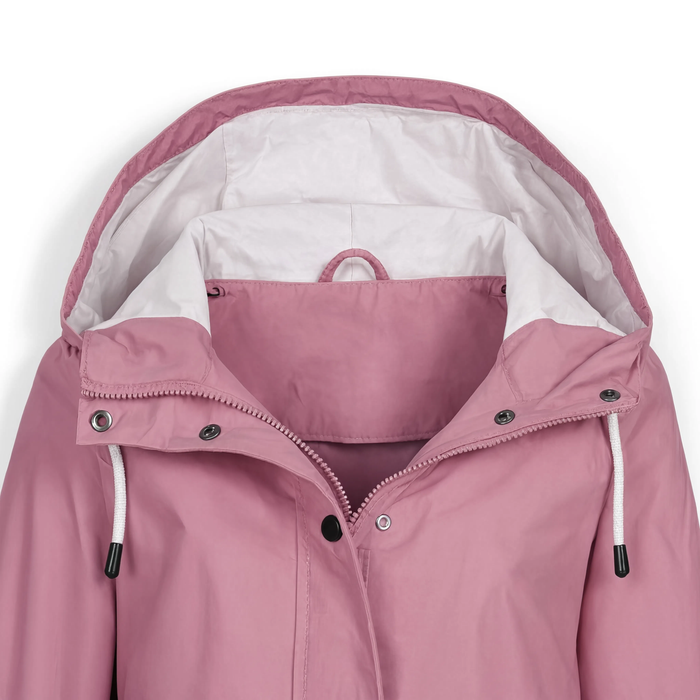 Parka imperméable femme longue à capuche | La Bruine