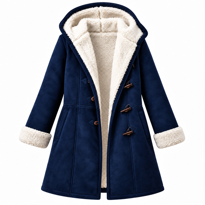 Parka femme doublée polaire sherpa à capuche, douce | La Boutonnière