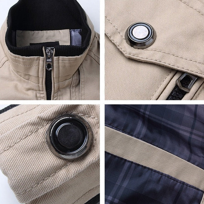 Blouson aviateur homme militaire, vue 6 | L'Escadrille