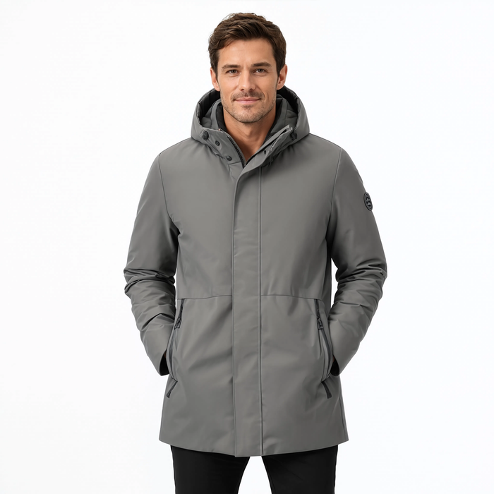 Parka homme capuche amovible rembourrage coton | Le Comptoir