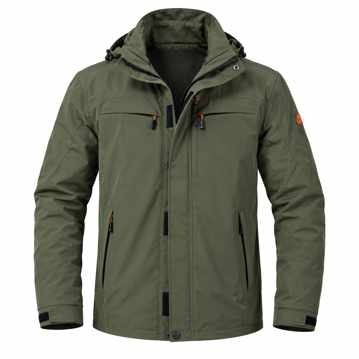Parka homme d'hiver nylon à capuche | L'Abri