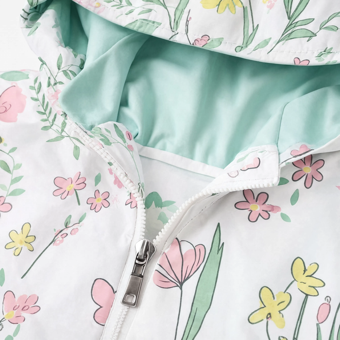 Parka fille  imperméable motif licorne à capuche 5 coloris | La Licorne