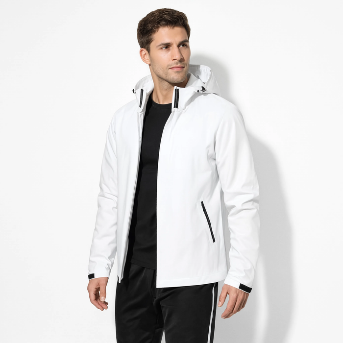 Veste de pluie homme légère capuche amovible | Le Parapet