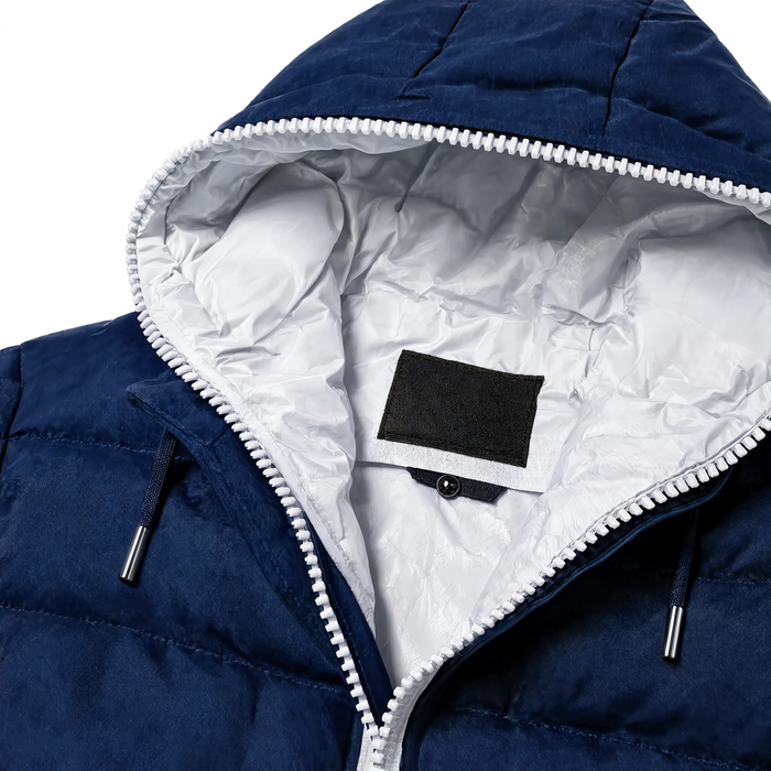 Parka homme matelassée légère à capuche | Le Contrefort