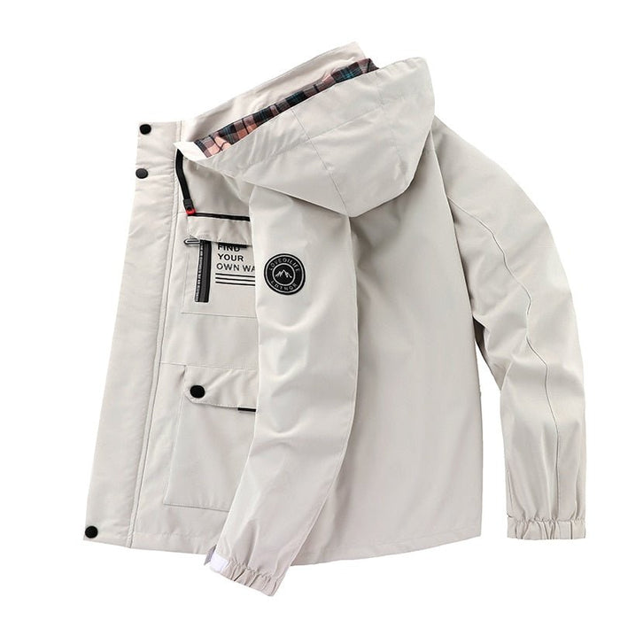 Blouson homme outdoor d'hiver à capuche amovible, vue 5 | Le Cap Nord