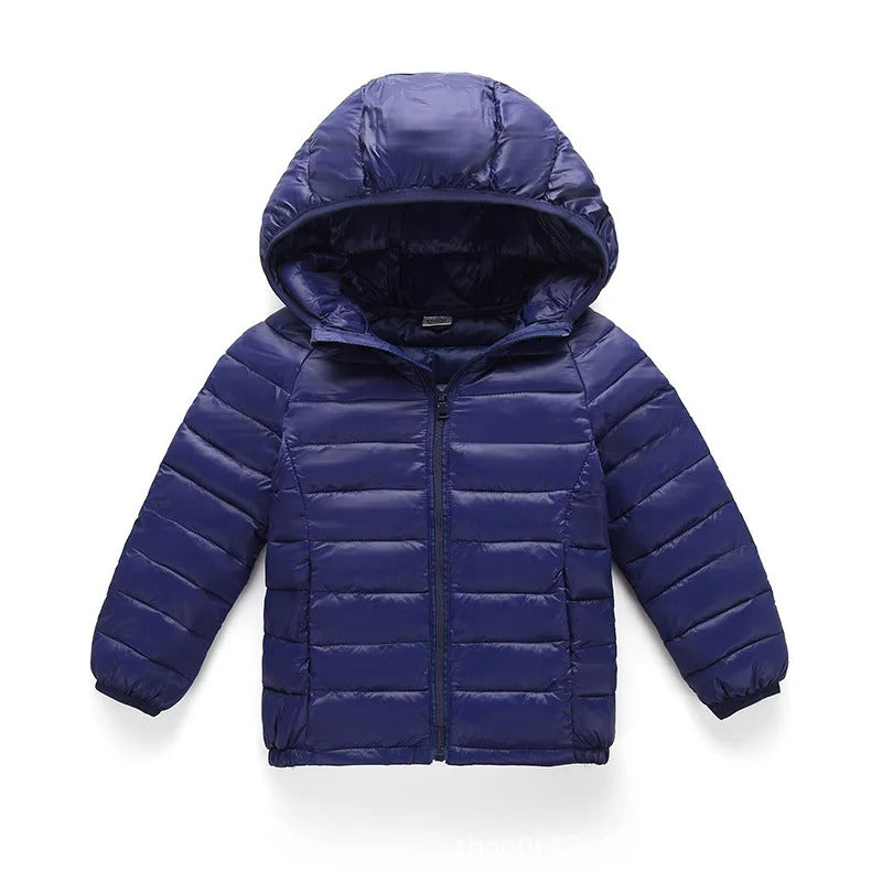 Parka doudoune enfant à capuche | Le Pingouin